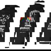 Bachelor Party Lgbt Gay Pride Groom Bride Long Sleeve T-Shirt