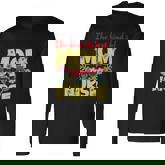 Best Kind Of Mom Raises A Nurse Flowers Rn Long Sleeve T-Shirt