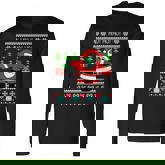 Dabbing Santa Claus Ugly Christmas Sweater Long Sleeve T-Shirt