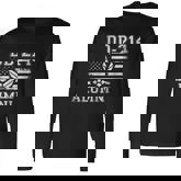 Dd214 Us Air Force Alumni Military Veteran Retirement Long Sleeve T-Shirt