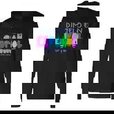 Dimelo En Espanol Bilingual Spanish Teacher Long Sleeve T-Shirt