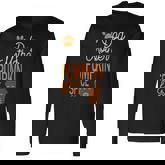 Dog Mother And Pumpkin Spice Halloween Day Retro Halloween Long Sleeve T-Shirt