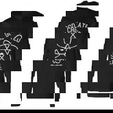 God Created Science Atom Intelligent Creation Long Sleeve T-Shirt