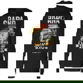 Grandpa Saurus Dinosaur Grandpasaurus Matching Rex Long Sleeve T-Shirt