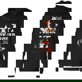 Ironic Fox Squad Nature Forest Animal Long Sleeve T-Shirt