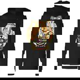 Kawaii Ramen Cute Anime Dog Corgi Japanese Noodles Drk Long Sleeve T-Shirt