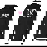 I Love My Boyfriend Long Sleeve T-Shirt