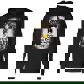 Messy Bun Mom Of Both Baseball Softball Busy Raising Ballers Men Women Long Sleeve T-Shirt T-shirt Graphic Print