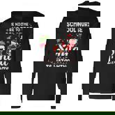 Be Nice To The School Nurse Santa Is Watching Long Sleeve T-Shirt