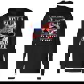 Pro Trump Party Like A Patriot Fourth Of July 4Th Men Women Long Sleeve T-Shirt T-shirt Graphic Print