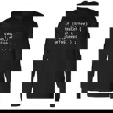 Programming Computer Science Programmer Software Engineer Long Sleeve T-Shirt