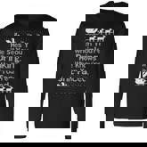 Sees You When Youre Drinking Knows When Youre Shit Faced Ugly Christmas Long Sleeve T-Shirt