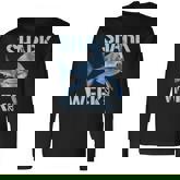 Shark 2022 Week Passion Shark Lover Ocean Sea Long Sleeve T-Shirt