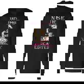 Tattooed Nurse Inked And Educated Tattooed Nurse Men Women Long Sleeve T-Shirt T-shirt Graphic Print
