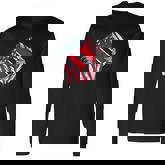 Trinidad And Tobago American Blood Inside Me Country Flags Men Women Long Sleeve T-Shirt T-shirt Graphic Print