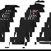 Trump For Prison 2024 Support Trump 4Th Of July Men Women Long Sleeve T-Shirt T-shirt Graphic Print