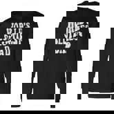 Worlds Sluttiest Dad Fathers Day For Daddy Father Men Men Women Long Sleeve T-Shirt T-shirt Graphic Print