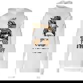 Classy Teacher Life Messy Hair Bun Leopard Women Long Sleeve T-Shirt