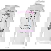 Too Cute To Spook Lovely Ghost Girl Halloween Long Sleeve T-Shirt