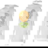 Im Down Upside Down Pineapple Men Women Long Sleeve T-Shirt T-shirt Graphic Print