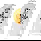 Proud Dad Of A Senior 2023 Basketball Class Of 2023 Long Sleeve T-Shirt