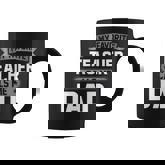 Fathers Day Gift Best Kind Of Dad Raises A Teacher Coffee Mug