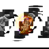 Halloween Pomeranian Dog Moon With Pumpkin Funny Gifts Women Coffee Mug