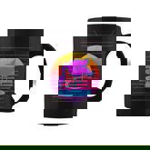 Tropical Flamingo Vaporwave 80S Synthwave Summer Vaporwave  Coffee Mug