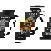 Vintage Im Sorry Did I Roll My Eyes Out Loud Sarcastic Cat Coffee Mug