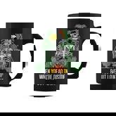 When You Are Dead But Inside Gardener Skeleton Funny   Coffee Mug