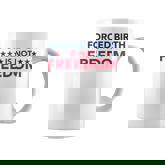 Feminist Flowers Us Pro Choice Forced Birth Is Not Freedom  Coffee Mug