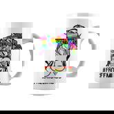 Free Mom Hugs Messy Bun Lgbt Pride Rainbow  V4 Coffee Mug