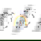 Hello Tk Rainbow For Prek Preschool Teacher Girls  Coffee Mug