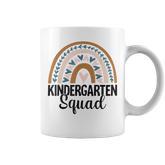 Kindergarten Squad Kinder First Day Rainbow Teacher Student  Coffee Mug