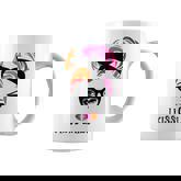 Messy Hair Woman Bun I Kiss Girls Mom Life Lgbt Mothers Day  Coffee Mug