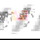 Retro Groovy Aunt Matching Family 1St Birthday Party  Coffee Mug