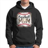 Baseball Mom Leopard Softball Mom 2022 Men Hoodie