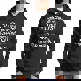 The Best Dads Get Promoted To Grandpa Distressed Fathers Day Men Hoodie