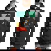 Cute Black Cat Vintage Retro Style   Bombay Cat Lovers  Men Hoodie