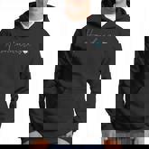 Honduras Simple Love Honduran Flag Heart On Honduras Men Hoodie