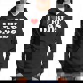 I Love Hot Dads I Heart Hot Dads Love Hot Dads Men Hoodie