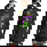 Mardi Gras Dabbing Rex Dinosaur Mardi Grawr Bead Costume Men Hoodie