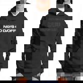 No Days Off Bodybuilding Motivational Quote Gym Workout Men Hoodie