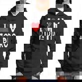 Sibling Quote I Love My Big Bro Heart Brother Hoodie