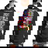 Traveling International Countries Flags World Flags  Men Hoodie Graphic Print Hooded Sweatshirt