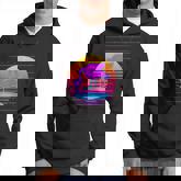 Tropical Flamingo Vaporwave 80S Synthwave Summer Vaporwave Men Hoodie