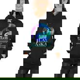 Alaska State Pride Alaska Northern Lights Alaskan Orca Whale Women Hoodie