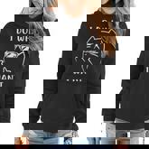Funny Cat I Do What I Want With My Cat Funny Gift  Women Hoodie Graphic Print Hooded Sweatshirt