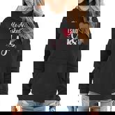 Womens He Asked Me & I Said Yes Marriage Proposal For Women V-Neck Women Hoodie Graphic Print Hooded Sweatshirt