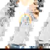 Hello Tk Rainbow For Prek Preschool Teacher Girls  Women Hoodie